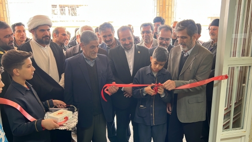 افتتاح مدارس مهر عظام در بخش خزل شهرستان نهاوند 