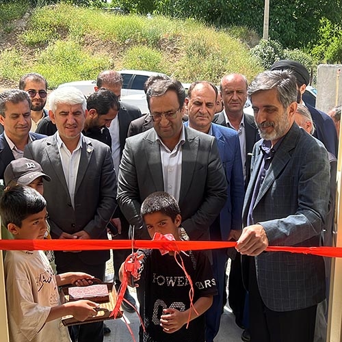 افتتاح مدرسه دو کلاسه مهر عظام در روستای محمدآباد نره‌گاه یاسوج