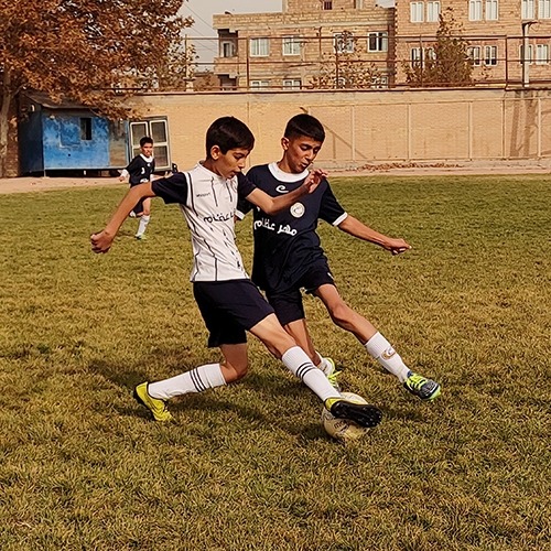 تمرین پاییزی فوتبالیست‌های ارومیه با چاشنی مسابقه