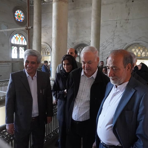 نشست معرفی روند پروژه‌ی مرمت و احیای عمارت مسعودیه