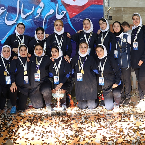 قهرمانی تیم هلدینگ عظام در اولین دوره‌ی مسابقات فوتسال زنان عظام