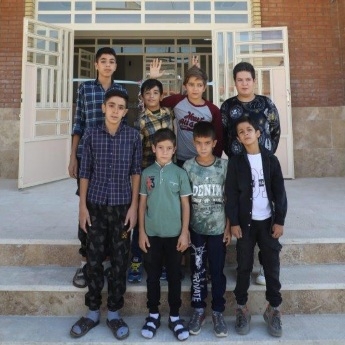 افتتاح مدرسه نه کلاسه در استان کرمانشاه