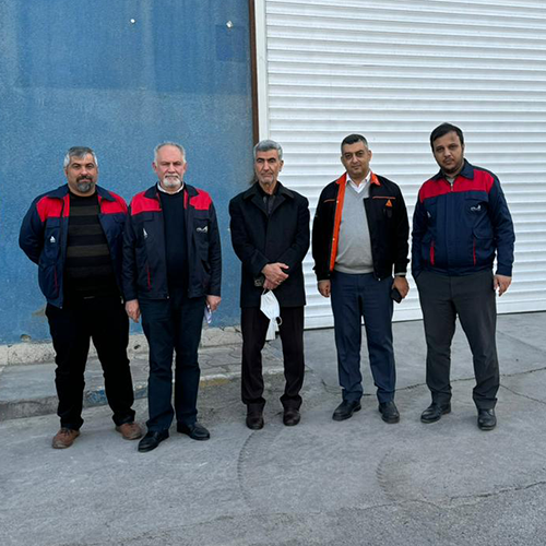 بازدید مهندس میرزایی و مدیران ارشد هلدینگ عظام از شرکت سازه پویش