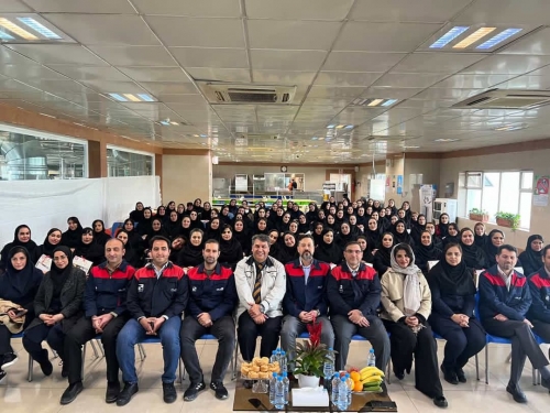 برگزاری مراسم روز زن در شرکت‌های هلدینگ عظام