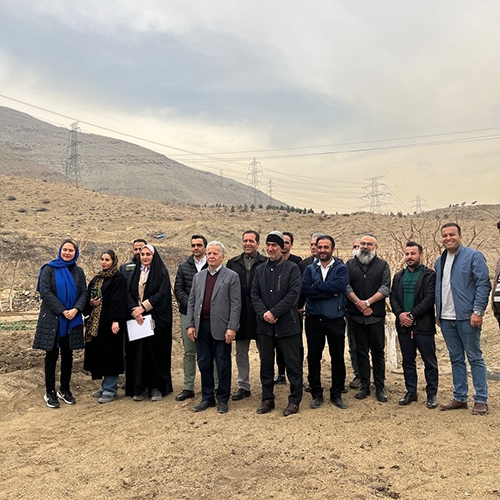 کاشت درخت به مناسبت روز درخت‌کاری در شرکت‌های هلدینگ عظام