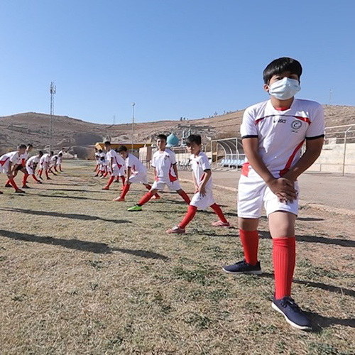 افتتاح آکادمی فوتبال مهرعظام شیراز به دست عباس ایروانی