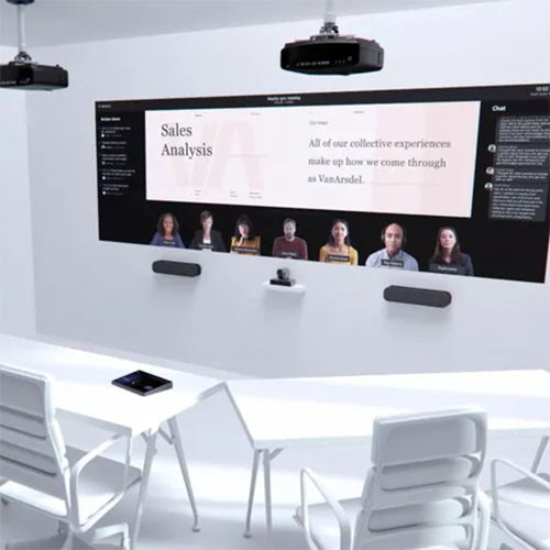 چشم انداز آینده مایکروسافت در اتاق جلسات