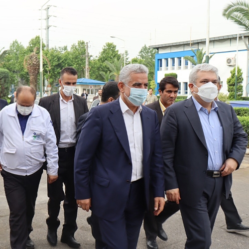 بازدید معاون علمی رییس جمهور از شرکت‌های گروه تعلیق و انتقال قدرت هلدینگ عظام
