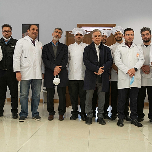 بازدید عباس ایروانی از کارخانه استام صنعت