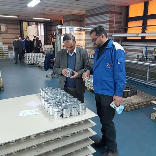 بازدید مدیرعامل سازمان صنعت، معدن،تجارت از کارخانه تولیدی پیستون ایران