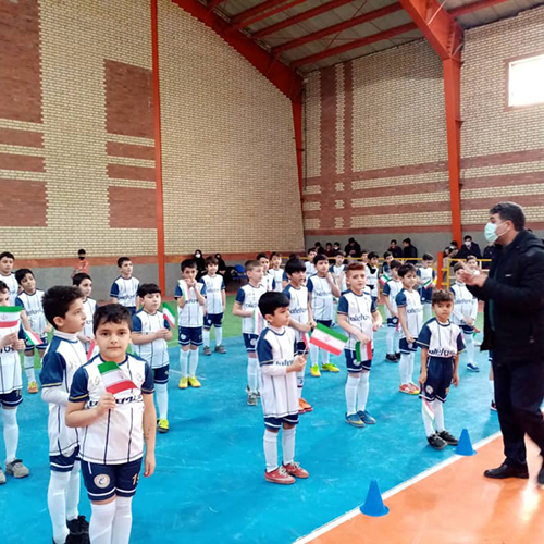 فستیوال زمستانی مدرسه فوتبال مهرعظام تبریز به مناسبت دهه فجر