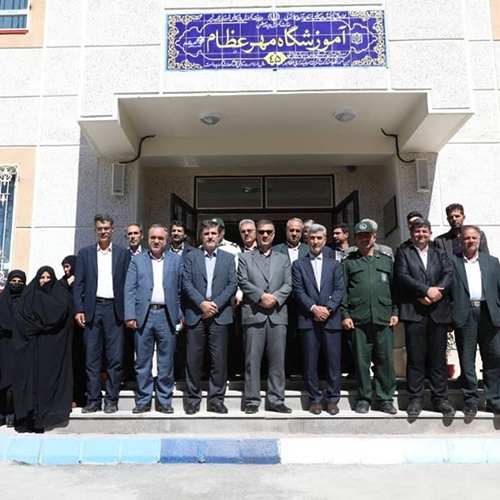 افتتاح مدرسه مهرعظام در آذربایجان شرقی