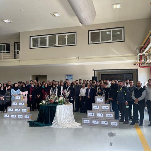 برگزاری جشن پایان سال در پویان صنعت