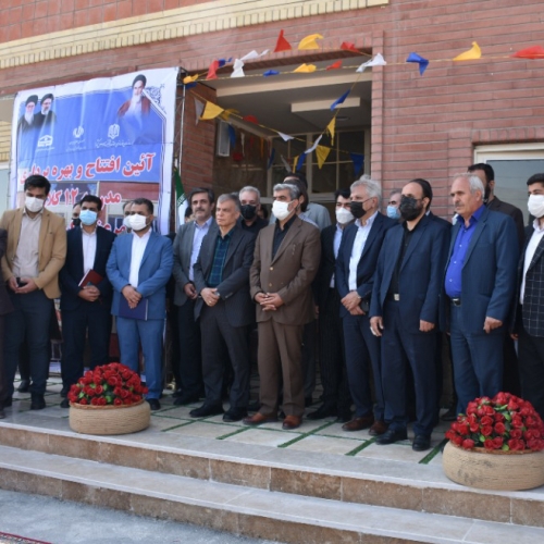 افتتاح دبیرستان پسرانه مهر عظام در استان البرز توسط عباس ایروانی