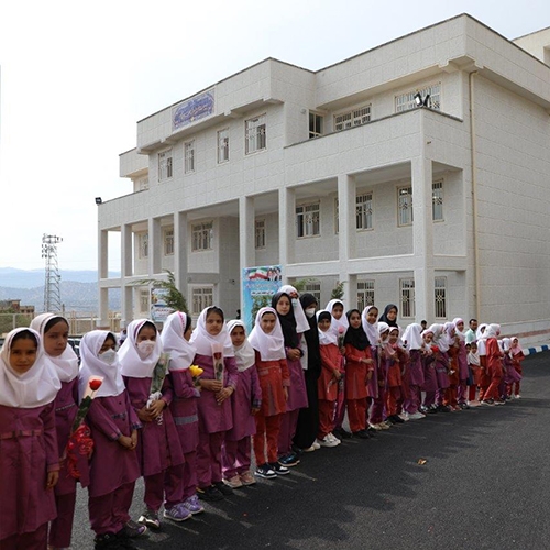 افتتاح مدرسه مهرعظام در استان کهکیلویه و بویراحمد