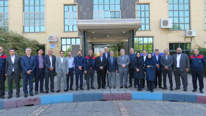 بازدید مدیر عامل شرکت ساپکو از شرکت تولیدی پیستون ایران